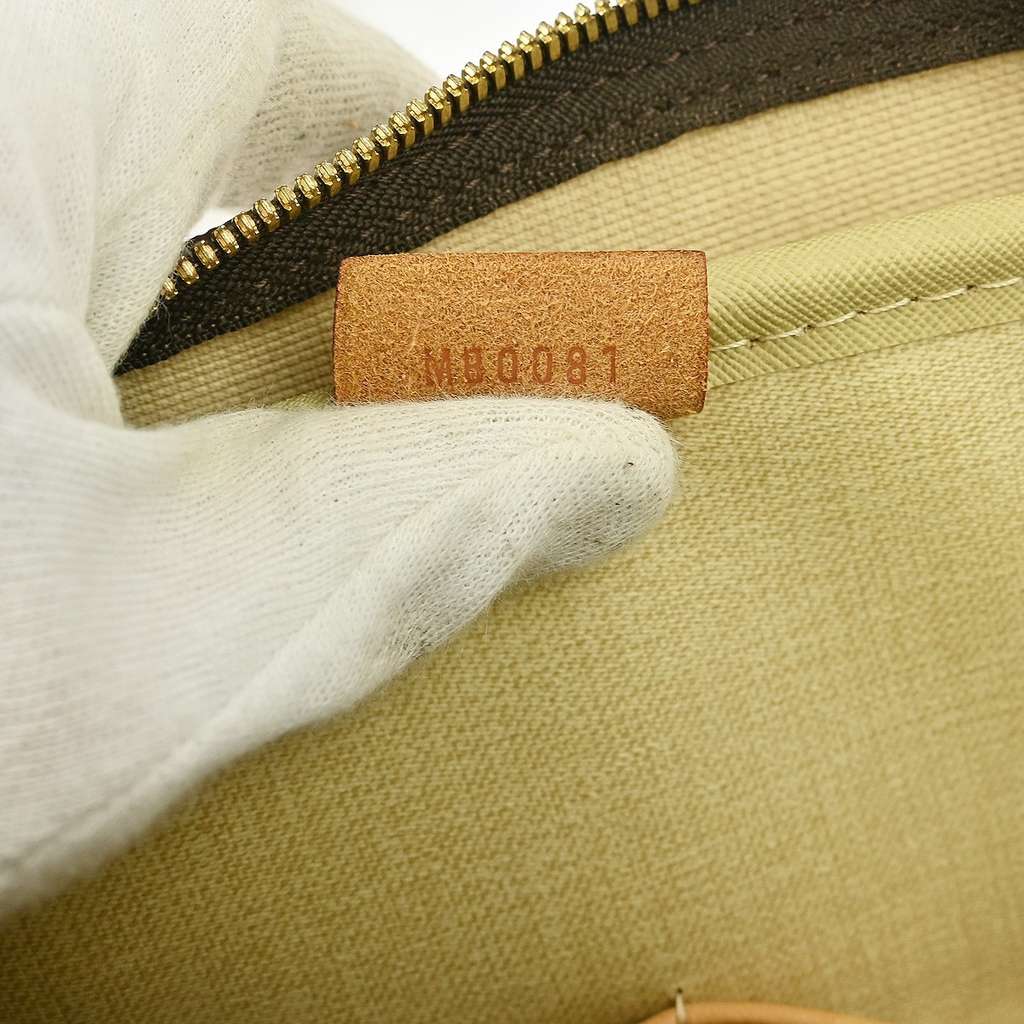 Louis Vuitton Deauville Handbag Brown Canvas Good condition - Box View