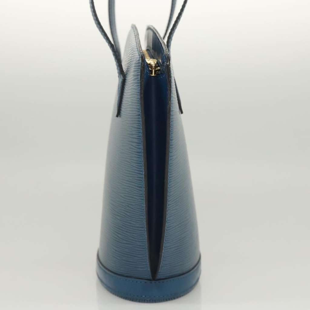 Louis Vuitton Saint Jacques Handbag Blue Leather Good condition - Model View