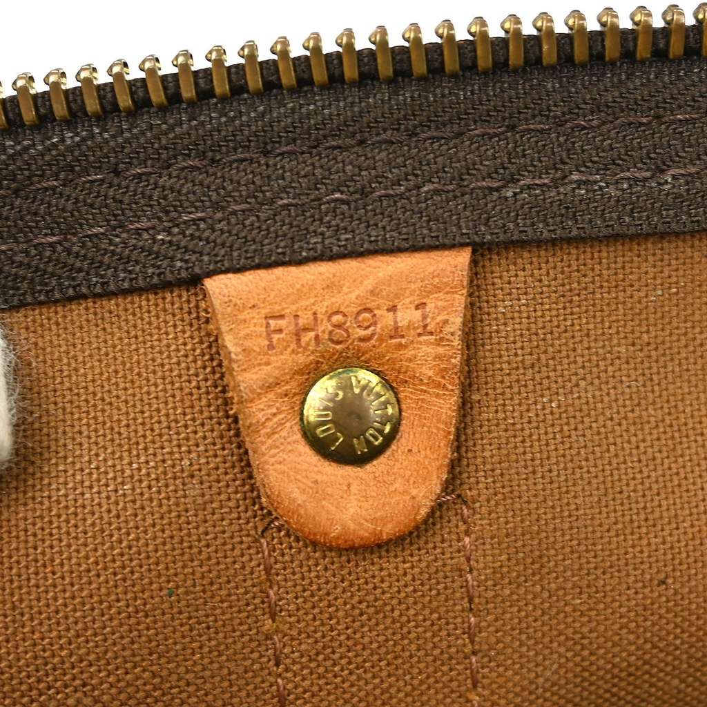 Louis Vuitton Keepall Bag Brown Canvas Good condition - Box View