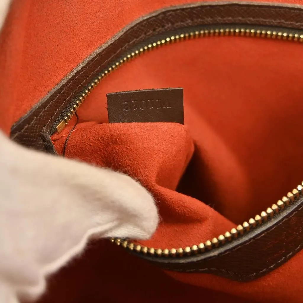 Louis Vuitton Triana Bag Brown Canvas Fair - Box View