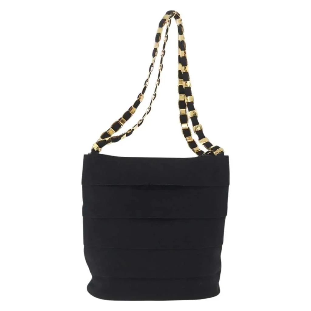 Salvatore Ferragamo Vala Shoulder Bag Black Good - Back View