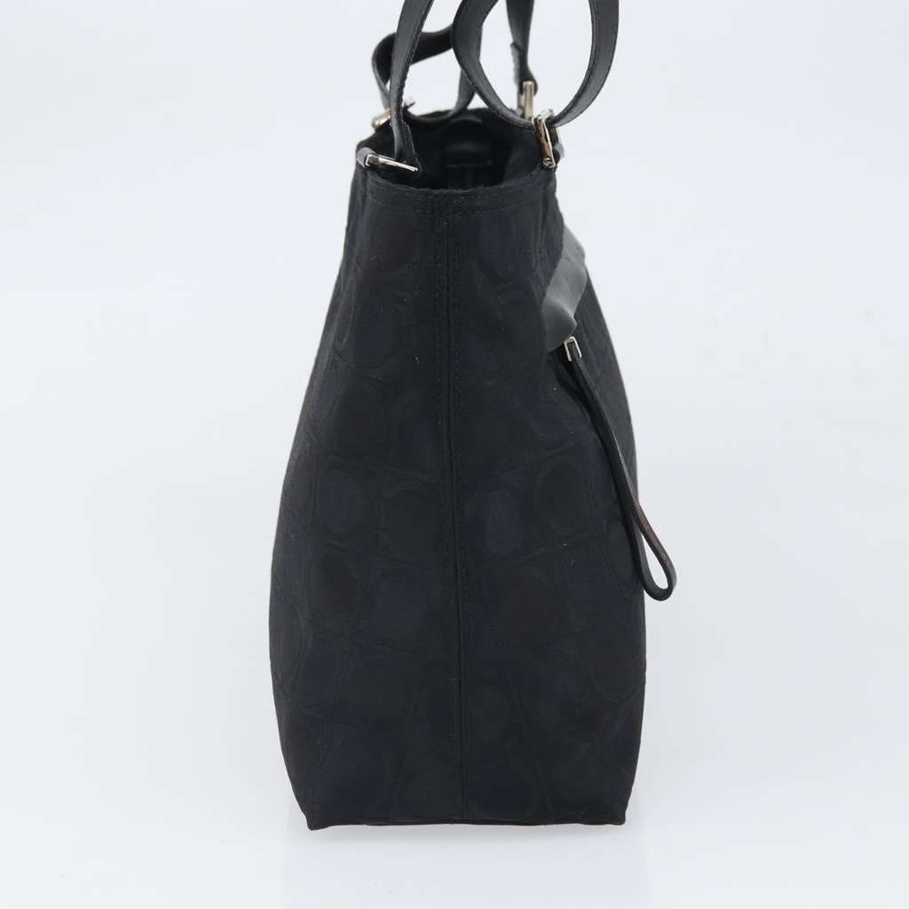 Salvatore Ferragamo Gancini Tote Black Good condition - Model View
