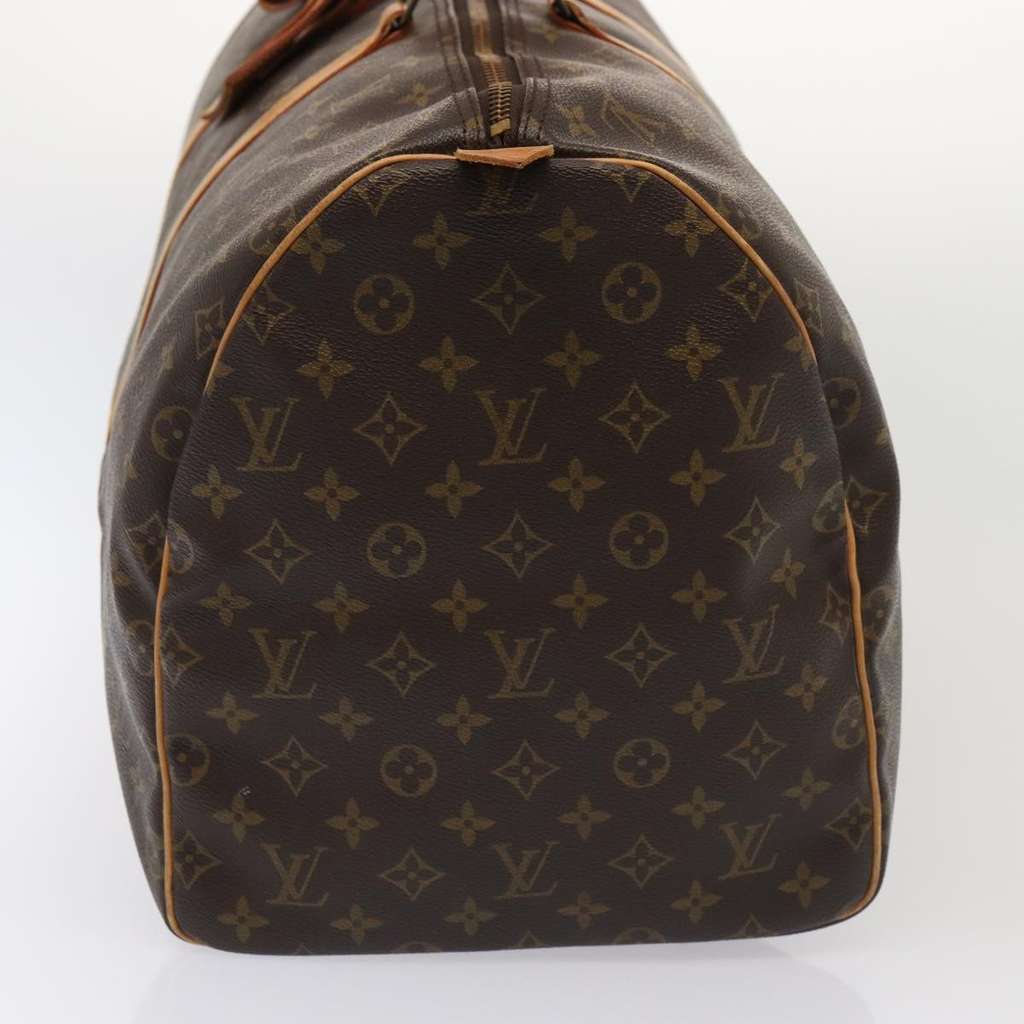 Louis Vuitton Keepall Bag Brown Canvas Fair condition - Inside View