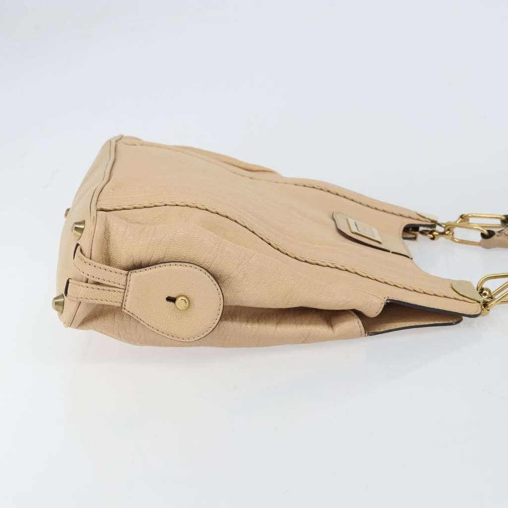Chloe Vintage Tote bag Beige Leather Good condition - Inside View
