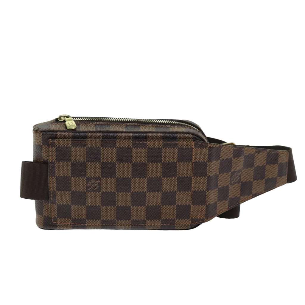 Louis Vuitton Geronimos Waist Bag Brown Canvas Good condition - Back View