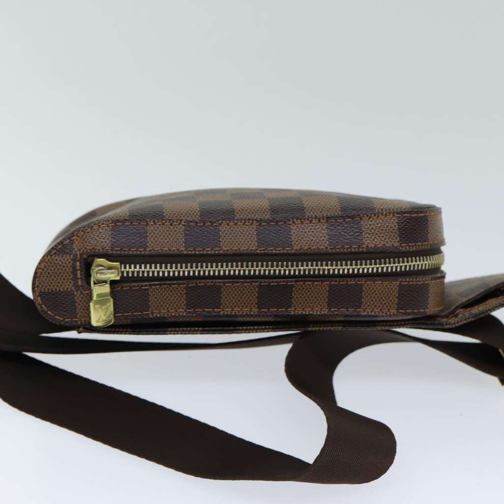 Louis Vuitton Geronimos Waist Bag Brown Canvas Good condition - Inside View