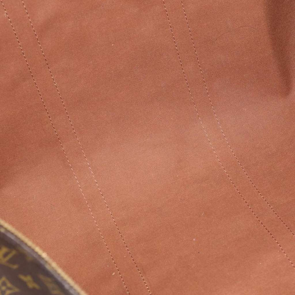 Louis Vuitton Keepall Bag Brown Canvas Fair condition - Box View
