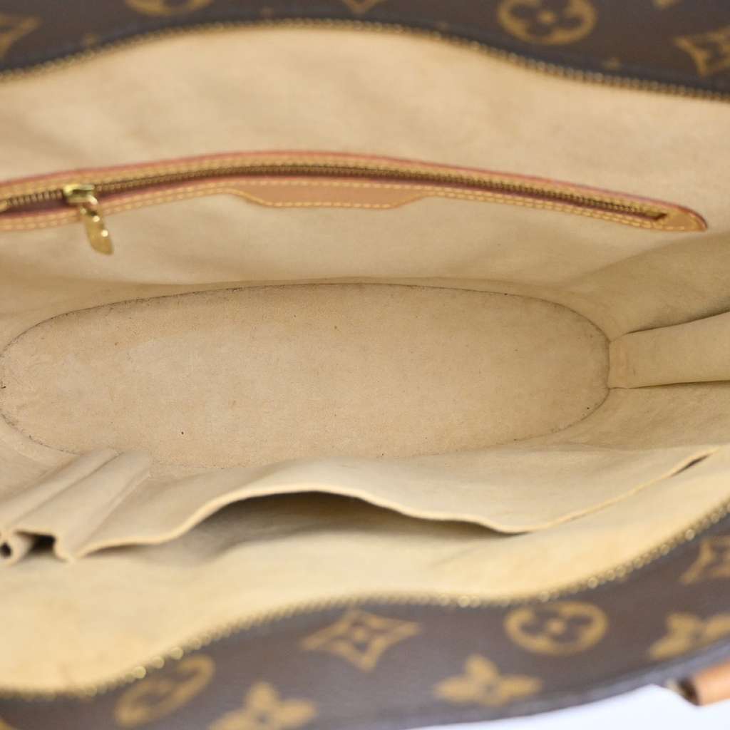 Louis Vuitton Babylone Handbag Brown Canvas Good condition - Box View