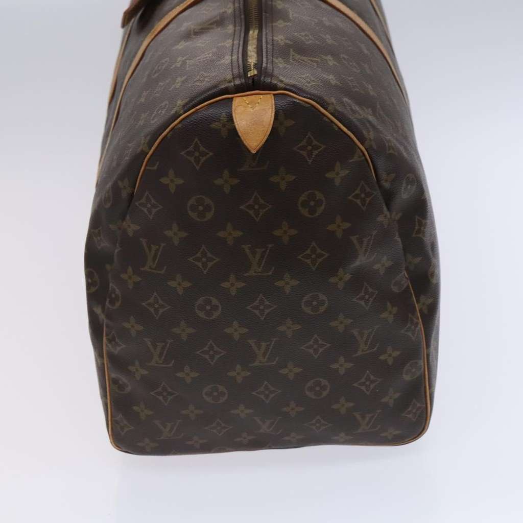Louis Vuitton Keepall Bag Brown Canvas Fair condition - Inside View