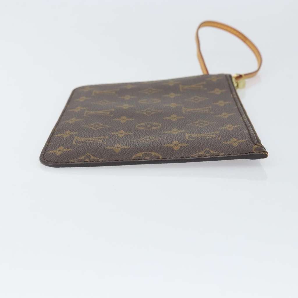 Louis Vuitton Neverfull Pochette Brown Canvas Good condition - Inside View