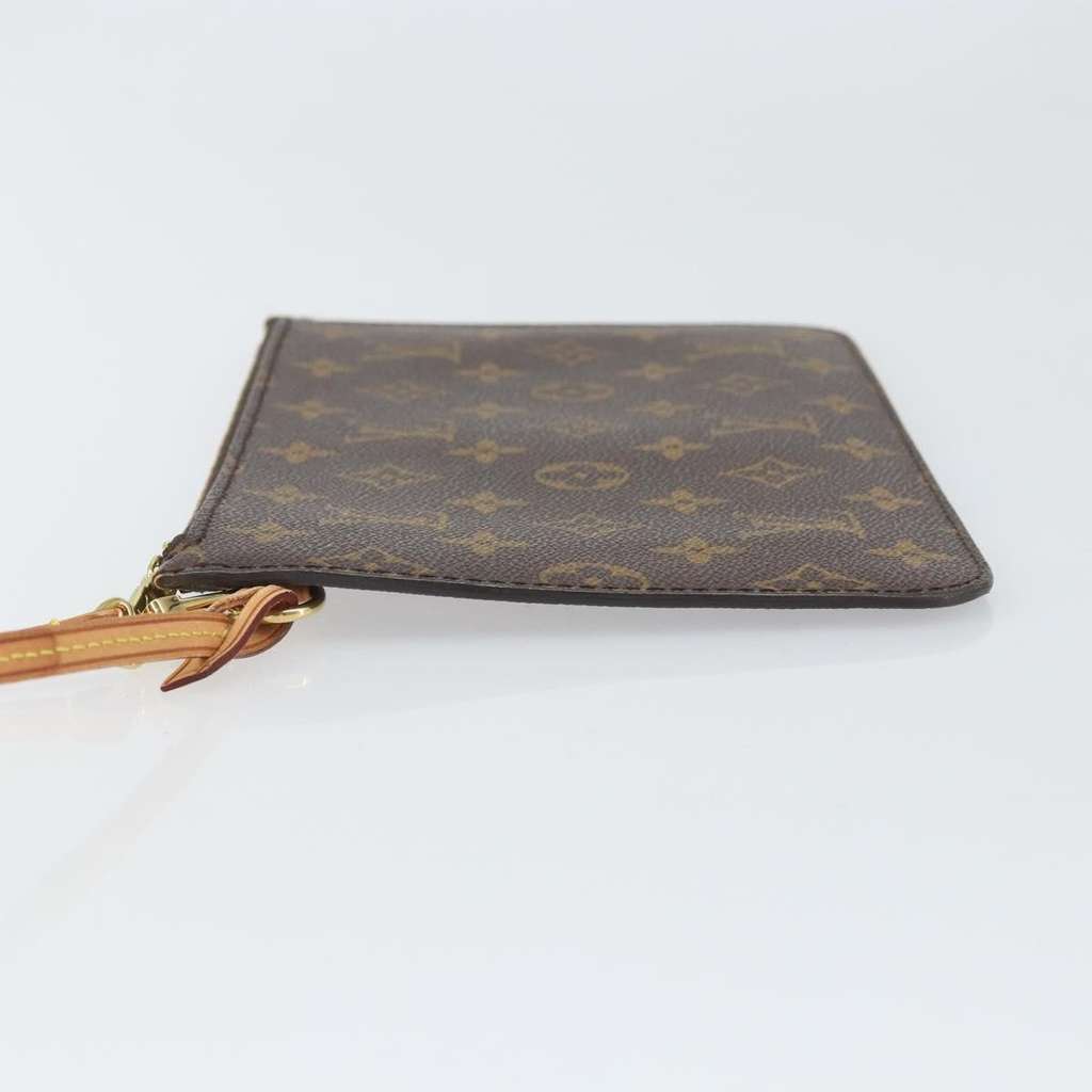 Louis Vuitton Neverfull Pochette Brown Canvas Good condition - Model View
