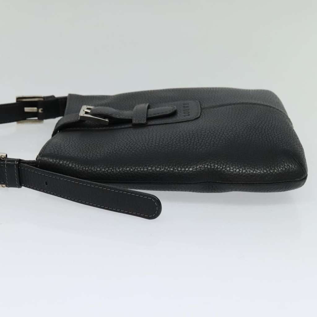 Loewe Vintage Shoulder Bag Black Leather Good condition - Inside View