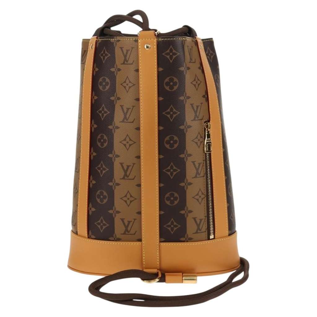 Louis Vuitton Nigo Randonnee Backpack Brown Canvas Very good condition - Back View