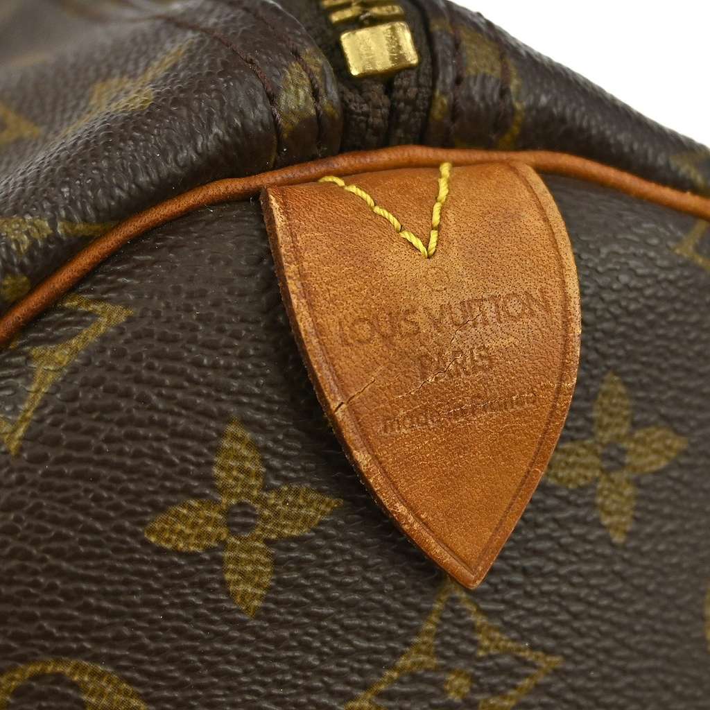 Louis Vuitton Keepall Bag Brown Canvas Fair condition - Model View