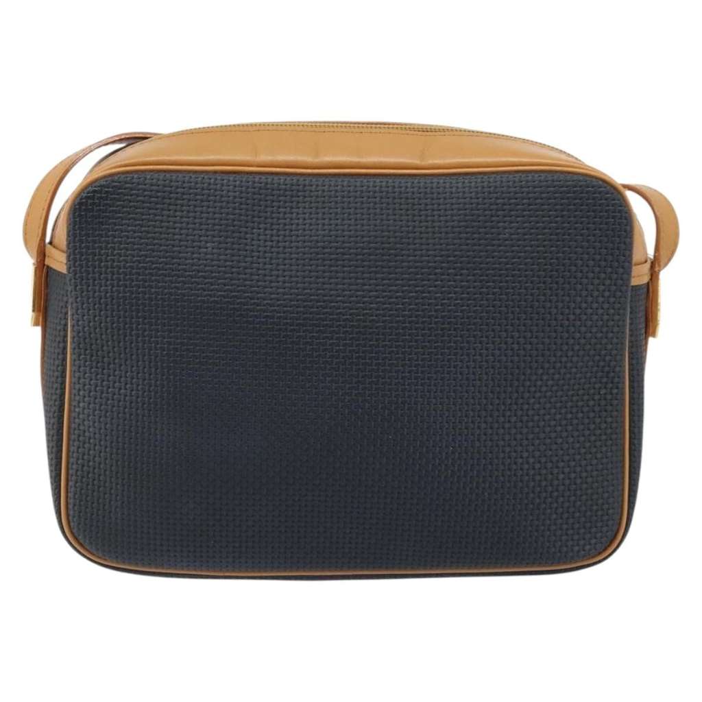 Saint Laurent Vintage Shoulder Bag Navy Canvas Good condition - Back View