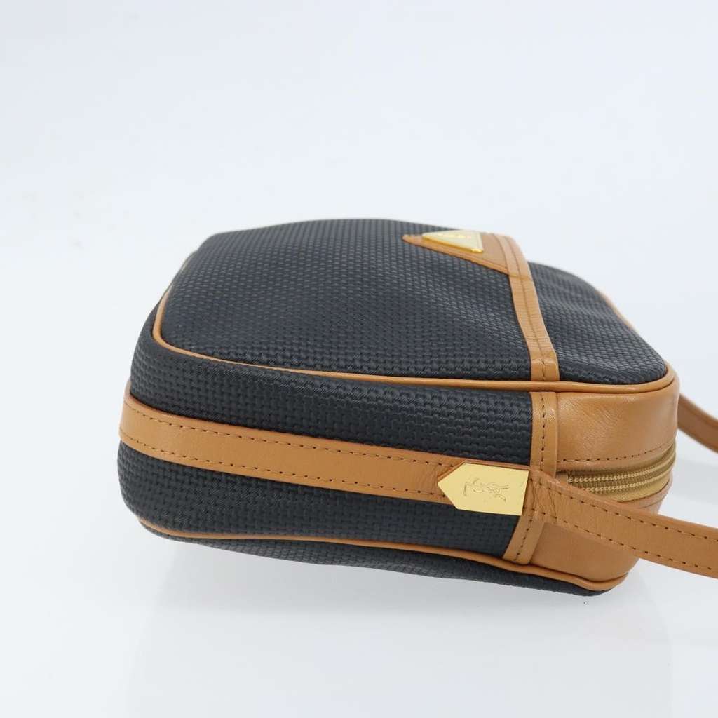 Saint Laurent Vintage Shoulder Bag Navy Canvas Good condition - Inside View