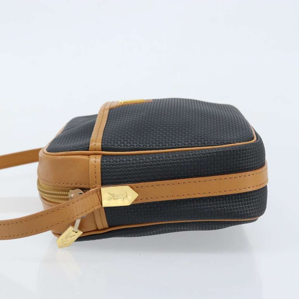 Saint Laurent Vintage Shoulder Bag Navy Canvas Good condition - Model View