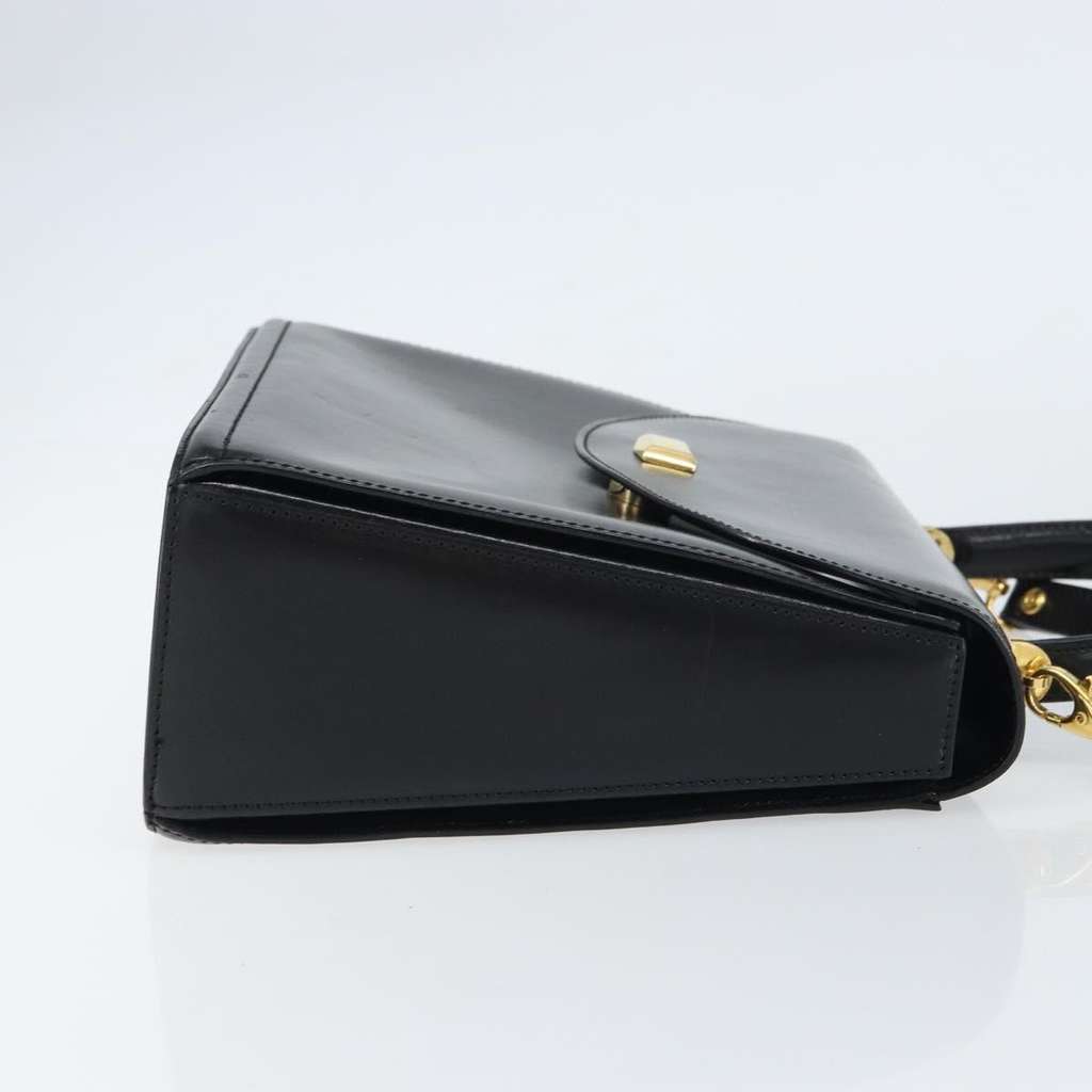 Bally Vintage Handbag Black Leather Good condition - Inside View