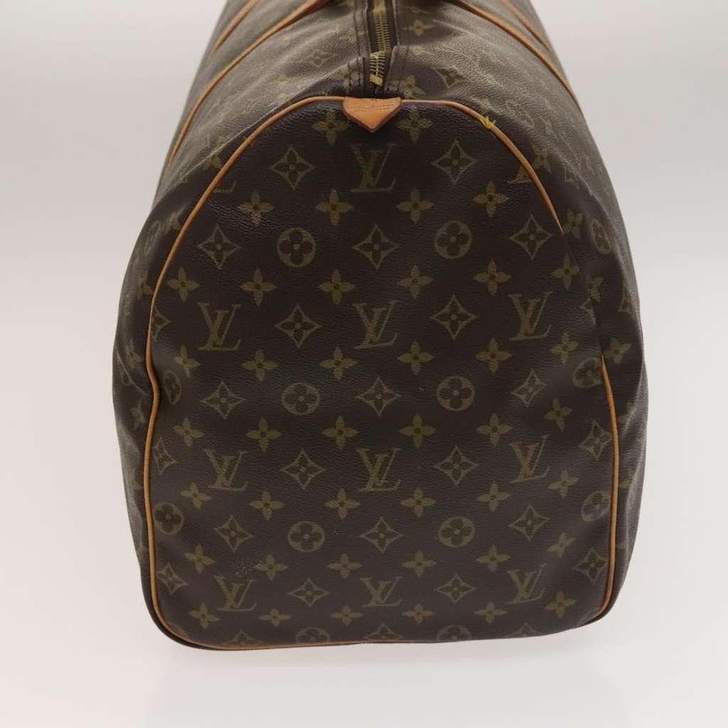 Louis Vuitton Keepall Bag Brown Canvas Good condition - Model View