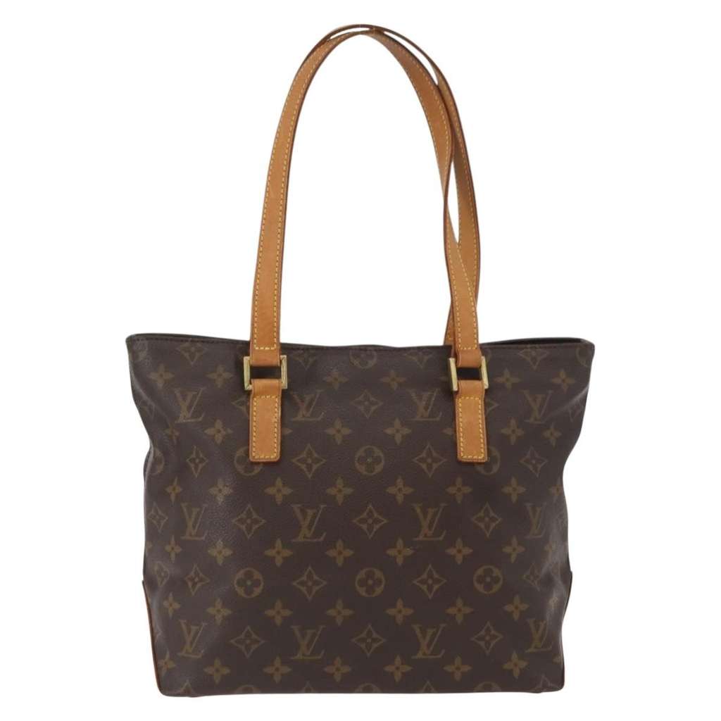 Louis Vuitton Cabas Piano Brown Canvas Fair condition - Back View