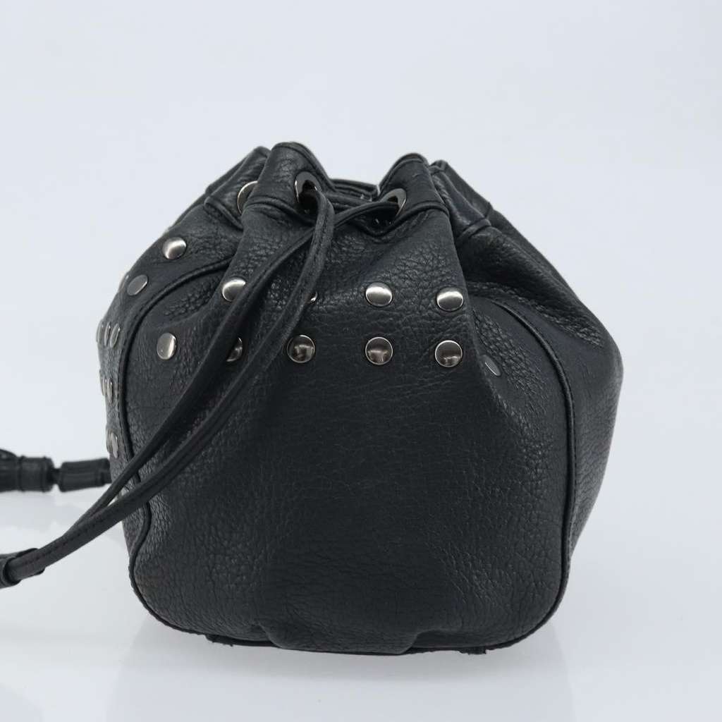 Burberry Blue Label shoulder bag Black Leather Good condition - Inside View