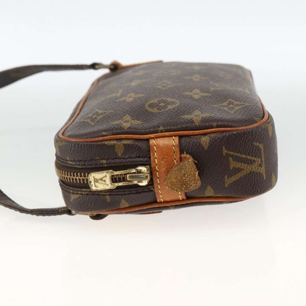 Louis Vuitton Pochette Marly Bandouliere Bag Brown Canvas Good condition - Inside View