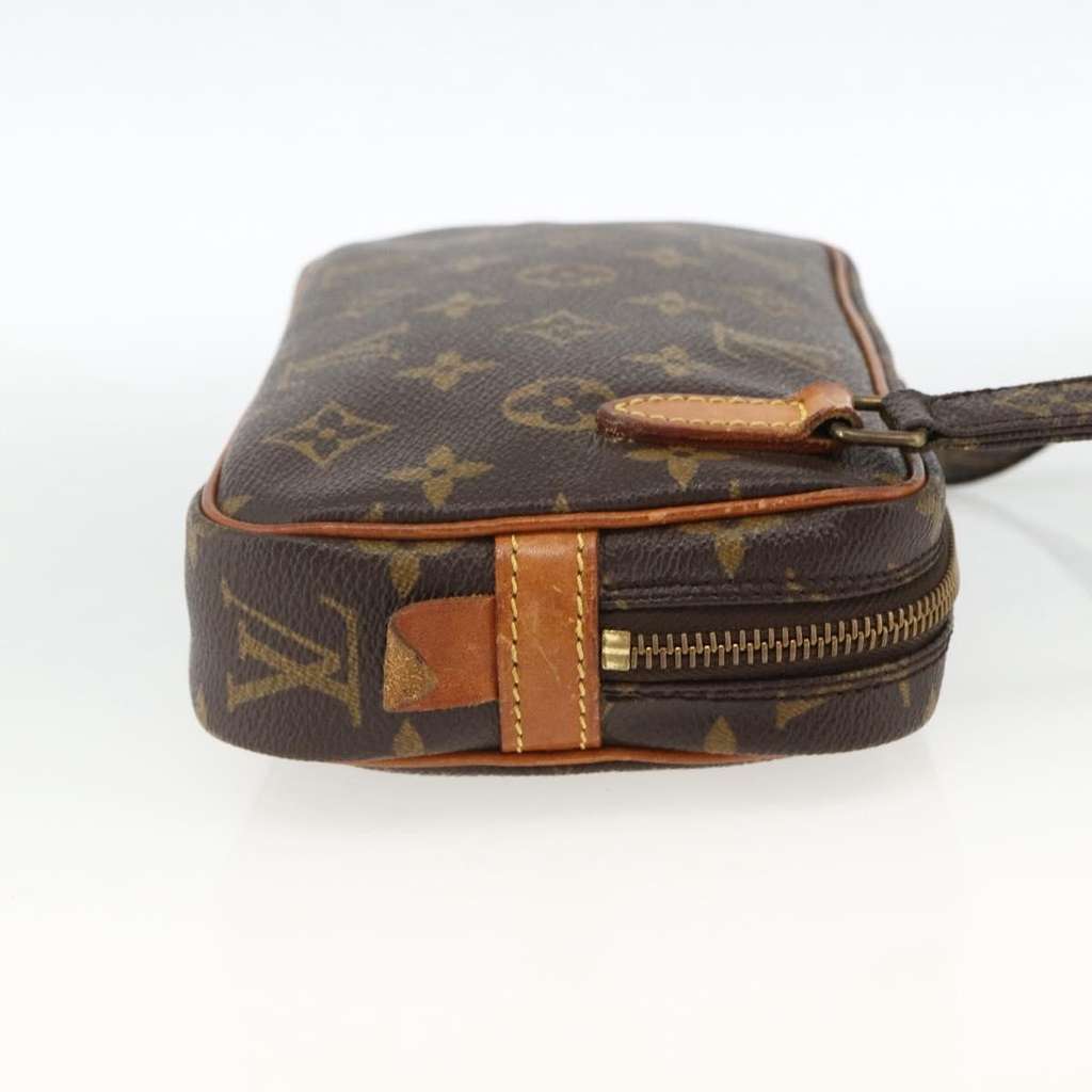 Louis Vuitton Pochette Marly Bandouliere Bag Brown Canvas Good condition - Model View