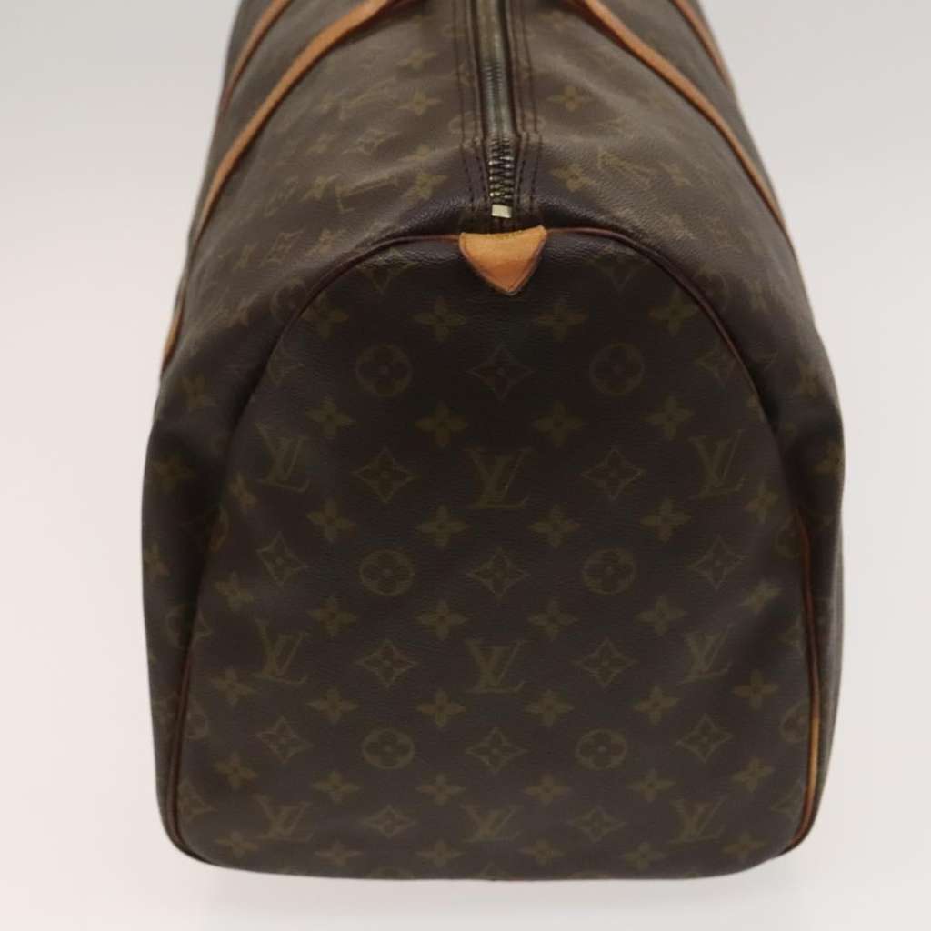 Louis Vuitton Keepall Bag Brown Canvas Fair condition - Inside View