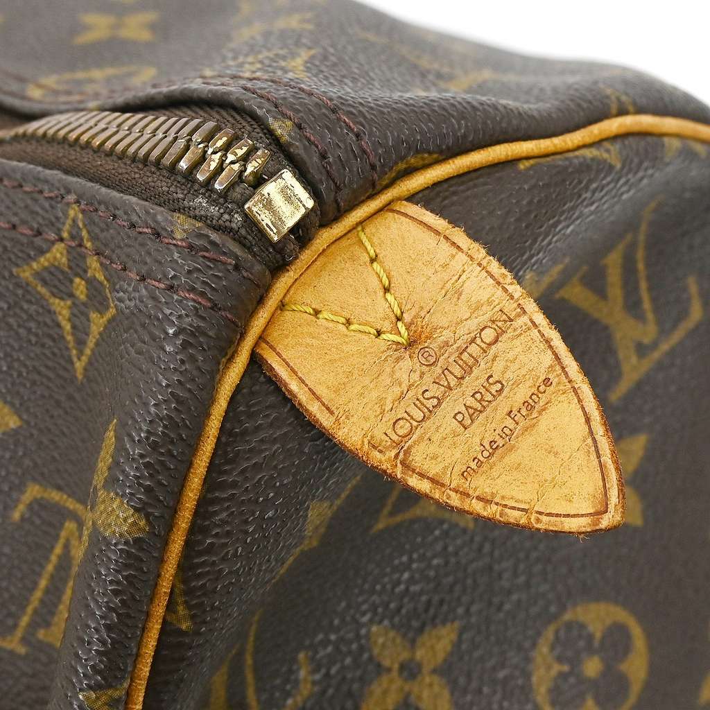 Louis Vuitton Keepall Bag Brown Canvas Fair condition - Box View
