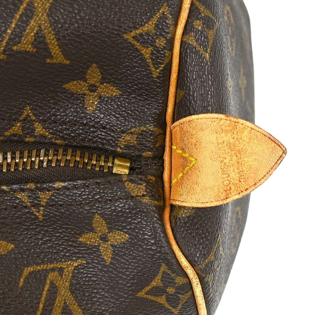 Louis Vuitton Keepall Bag Brown Canvas Fair condition - Box View