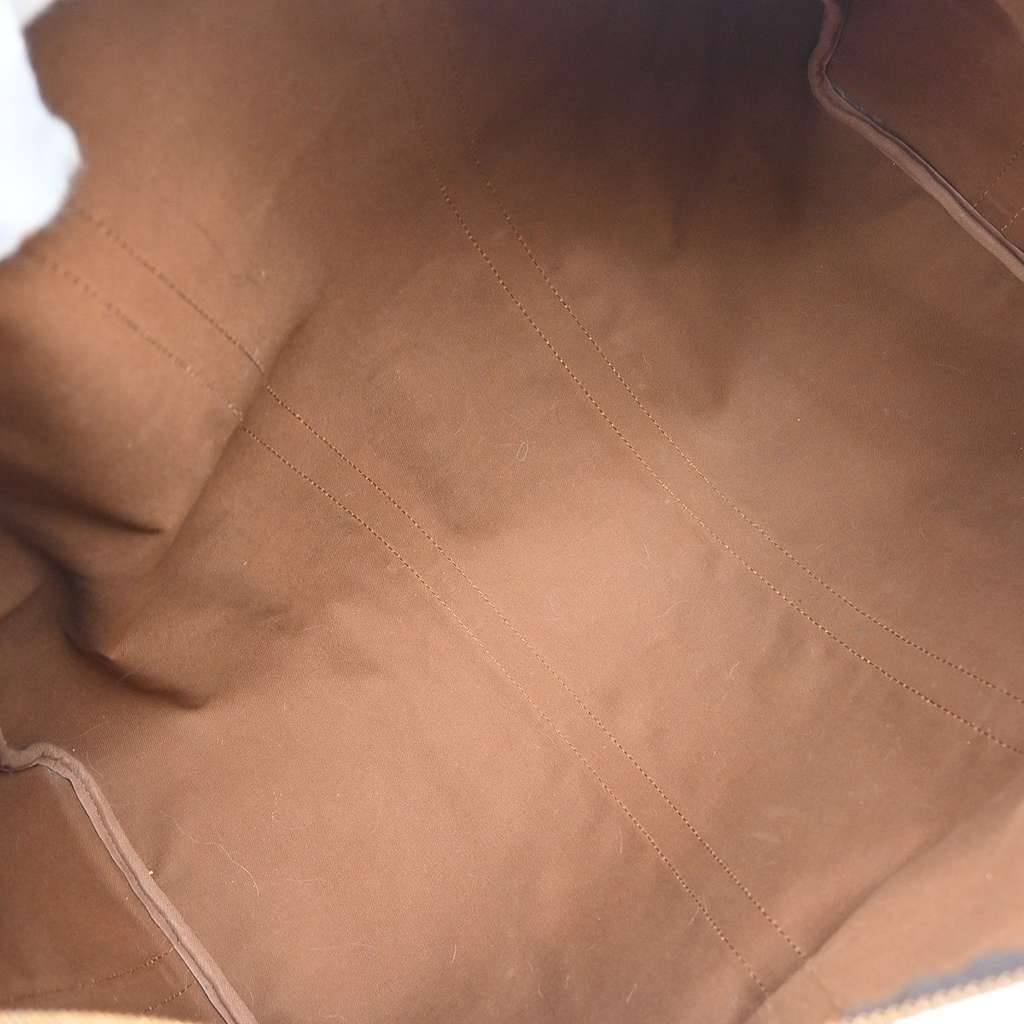 Louis Vuitton Keepall Bandouliere Bag Brown Canvas Fair condition - Inside View