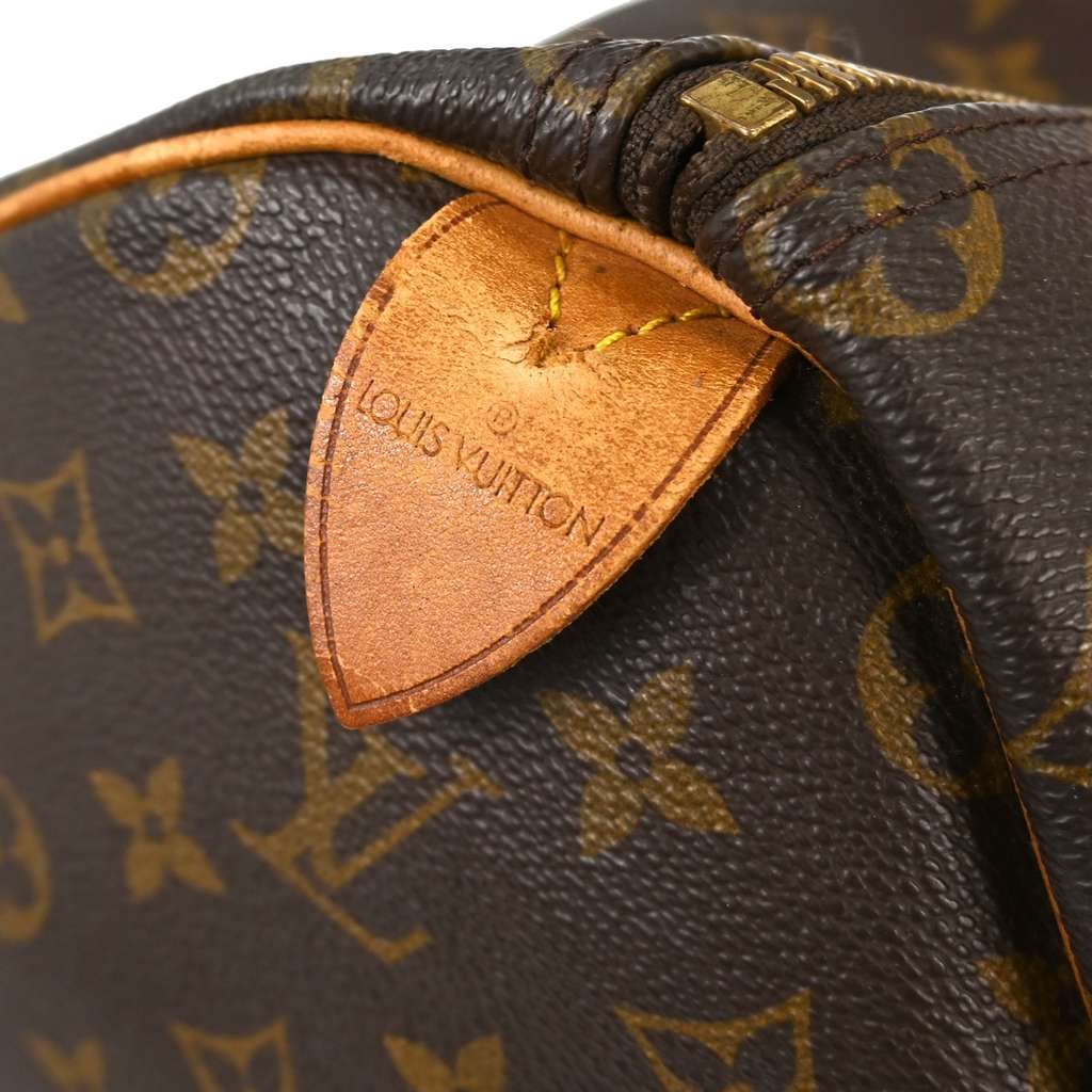 Louis Vuitton Keepall Bag Brown Canvas Fair condition - Box View