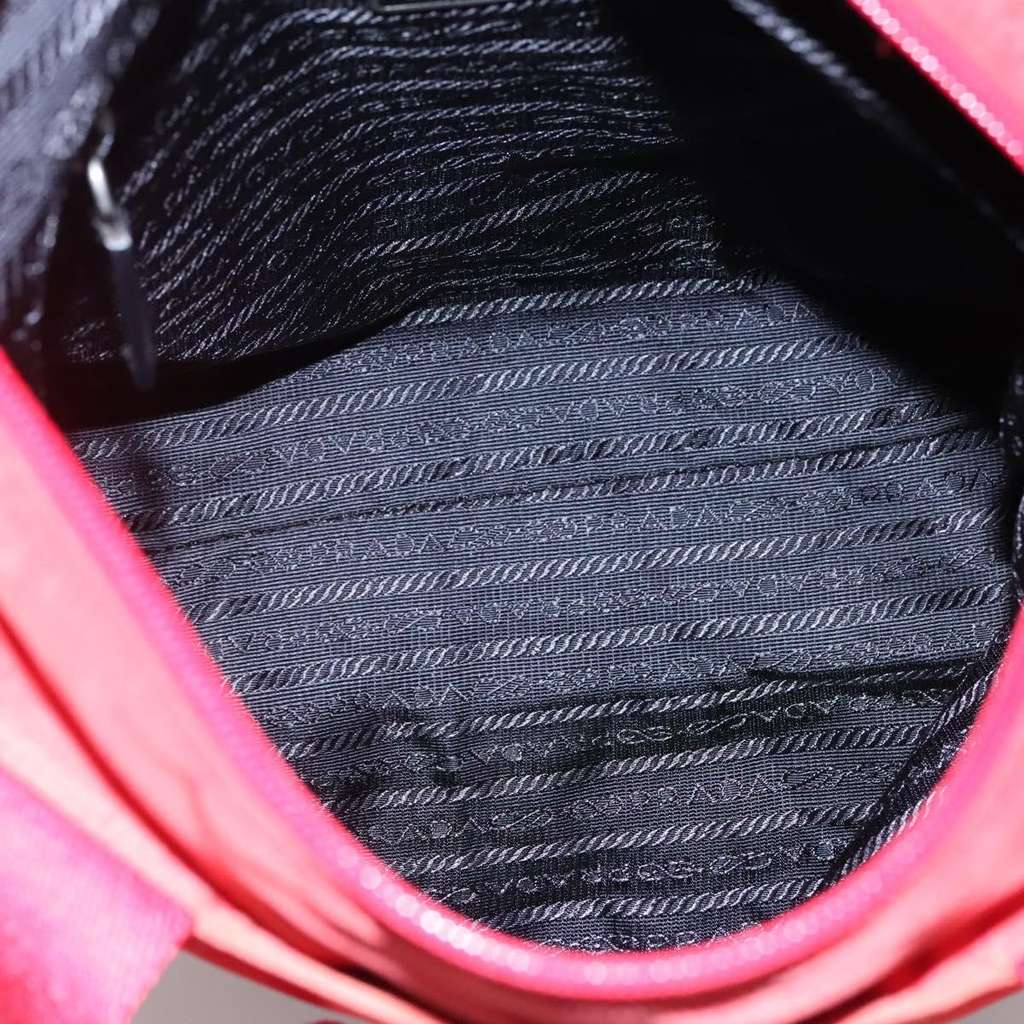Prada Vintage Zip Tote Red Good condition - Box View