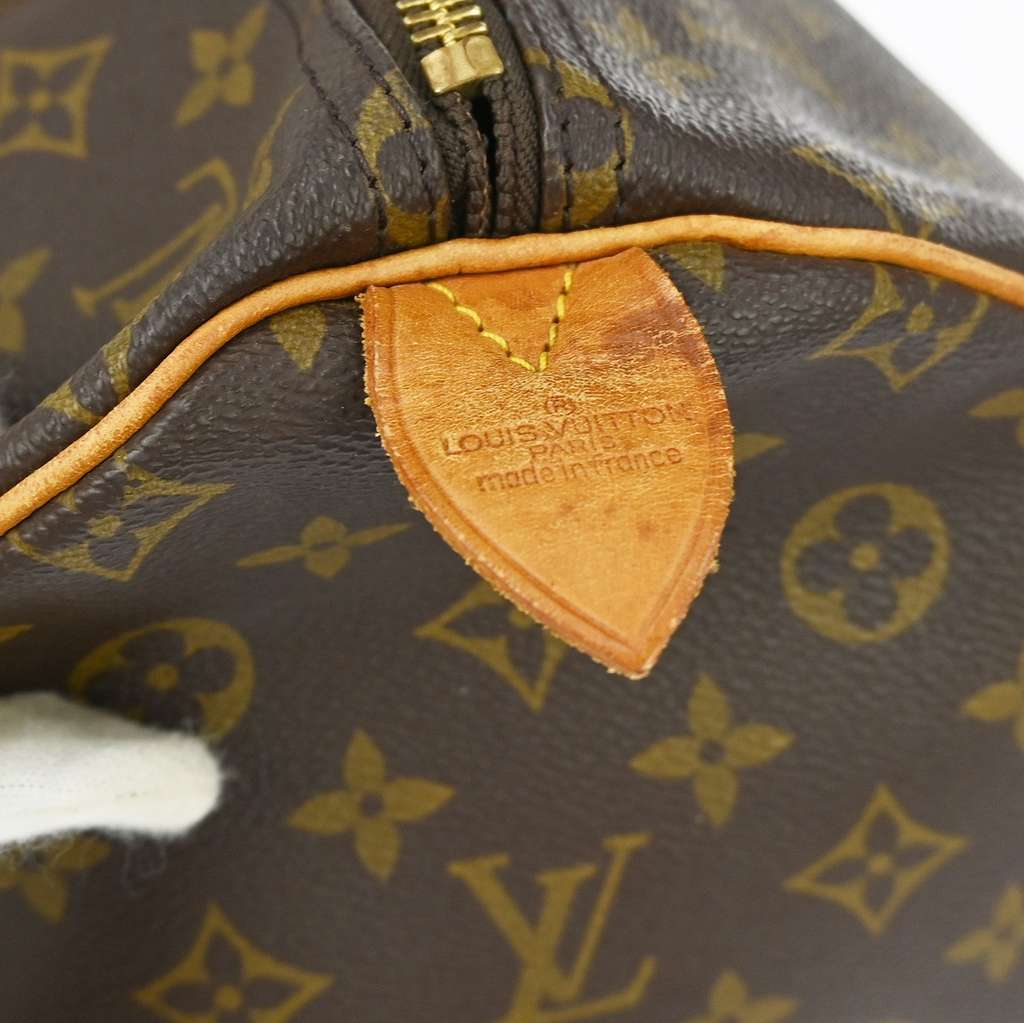 Louis Vuitton Keepall Bag Brown Canvas Fair condition - Box View