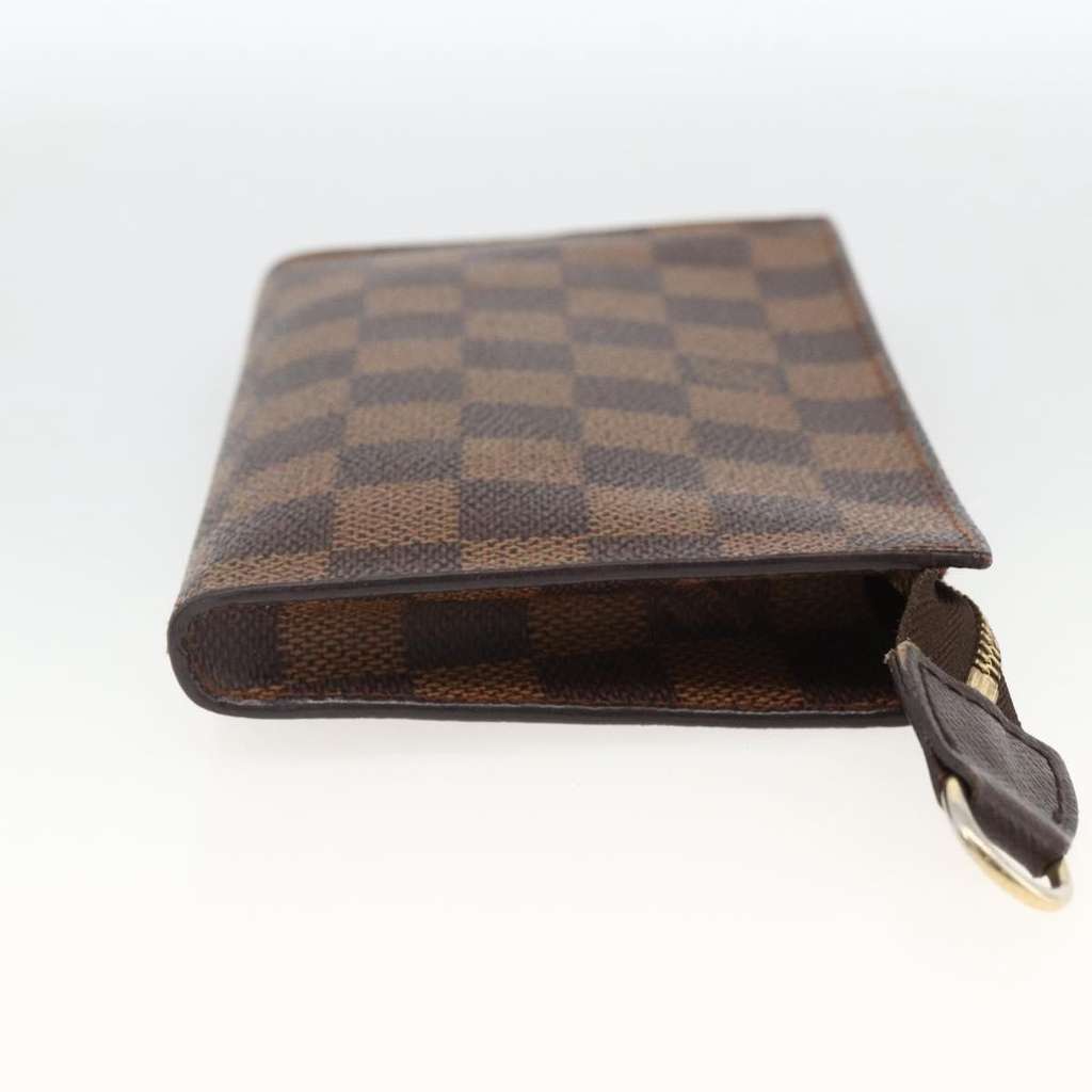 Louis Vuitton Marais Bucket Zip Pouch Brown Canvas Good condition - Model View