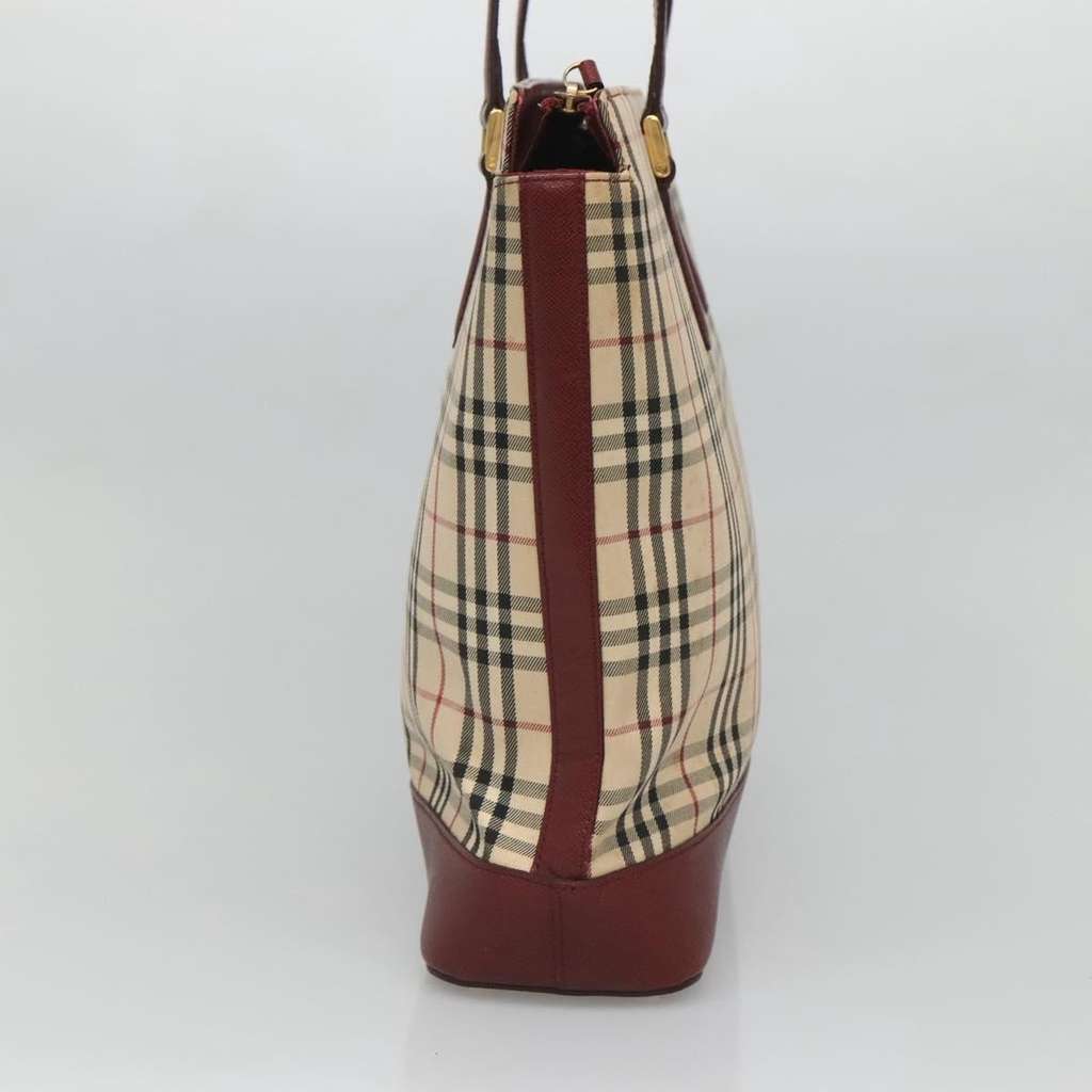 Burberry Nova Check Tote Beige Canvas Good condition - Inside View