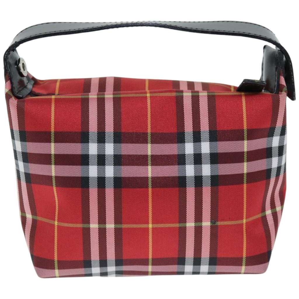 Burberry Nova check Pochette Red Good condition - Back View