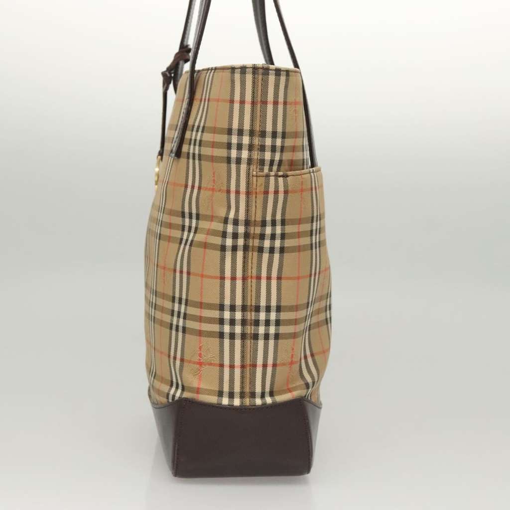 Burberry Nova Check Tote Beige Canvas Good condition - Inside View