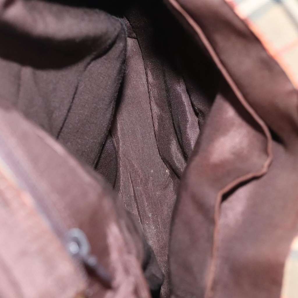 Burberry Nova Check Tote Beige Canvas Good condition - Box View