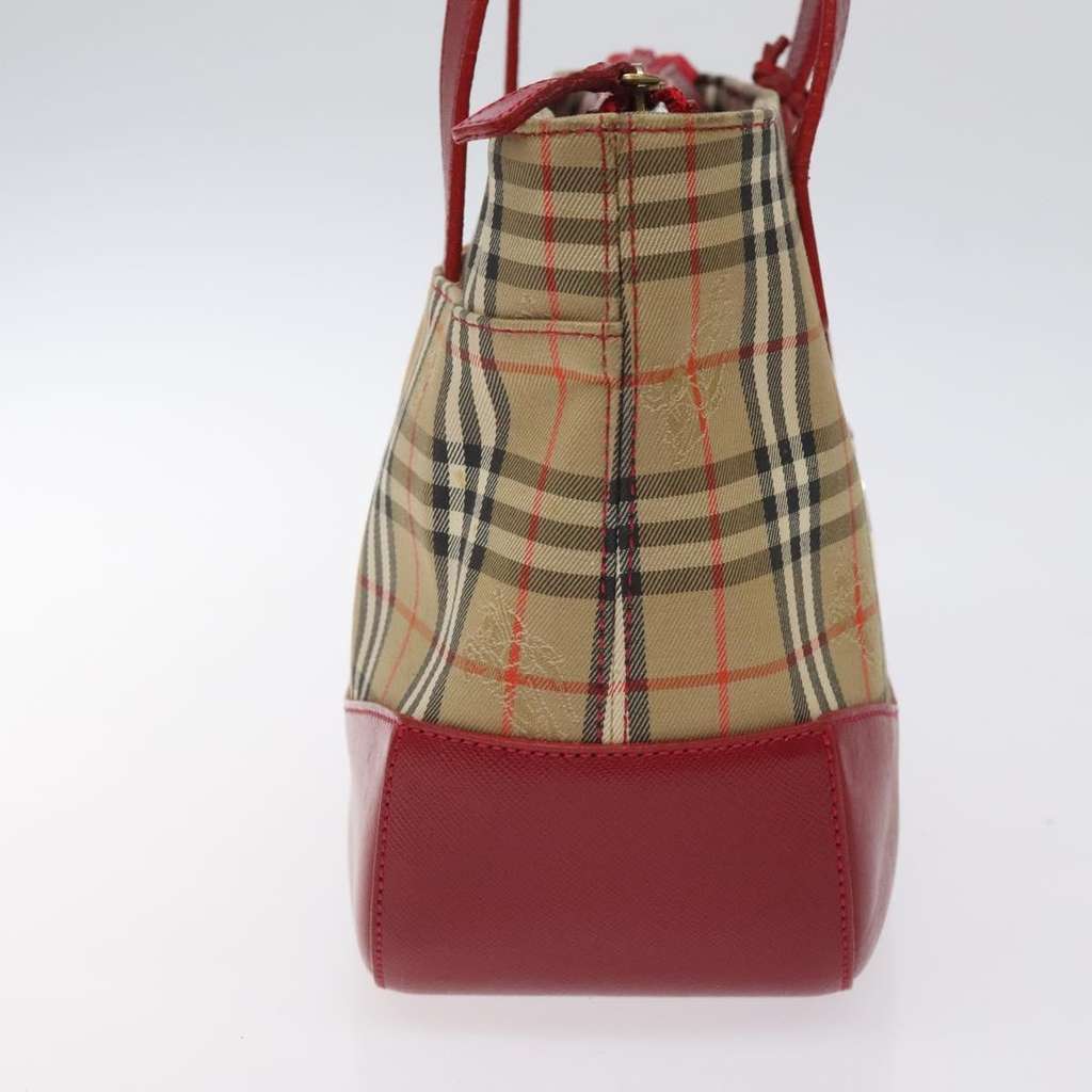 Burberry Nova Check Handbag Beige Canvas Good condition - Inside View