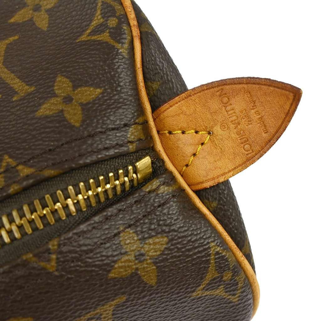 Louis Vuitton Keepall Bag Brown Canvas Fair condition - Model View