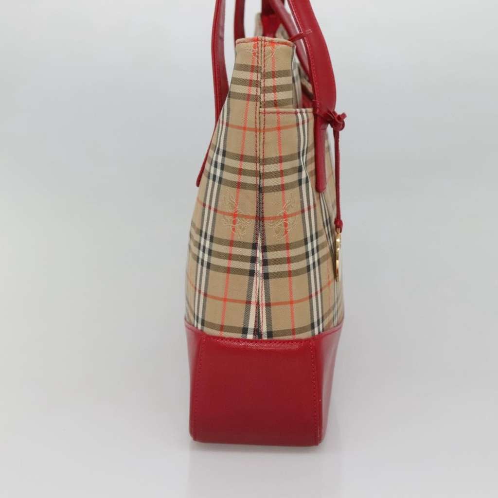 Burberry Nova Check Tote Beige Canvas Good condition - Inside View