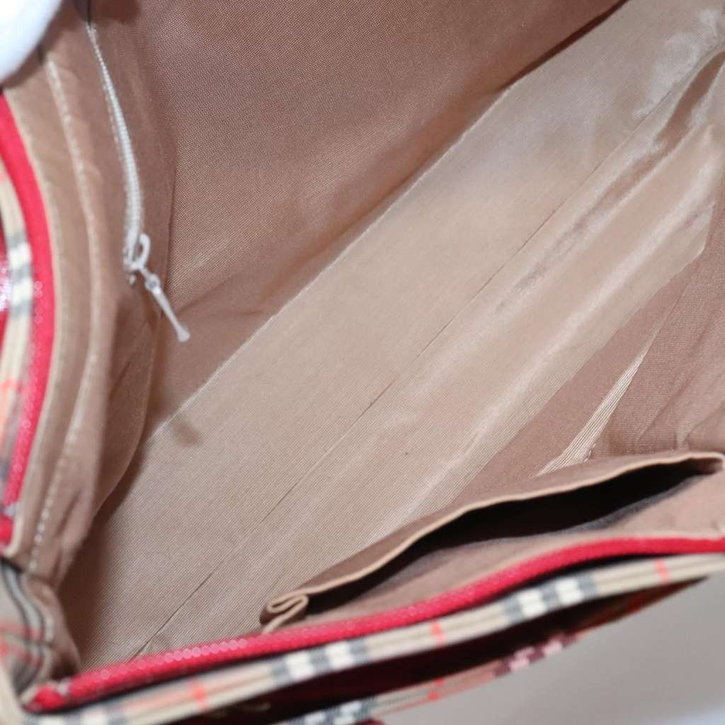 Burberry Nova Check Tote Beige Canvas Good condition - Box View