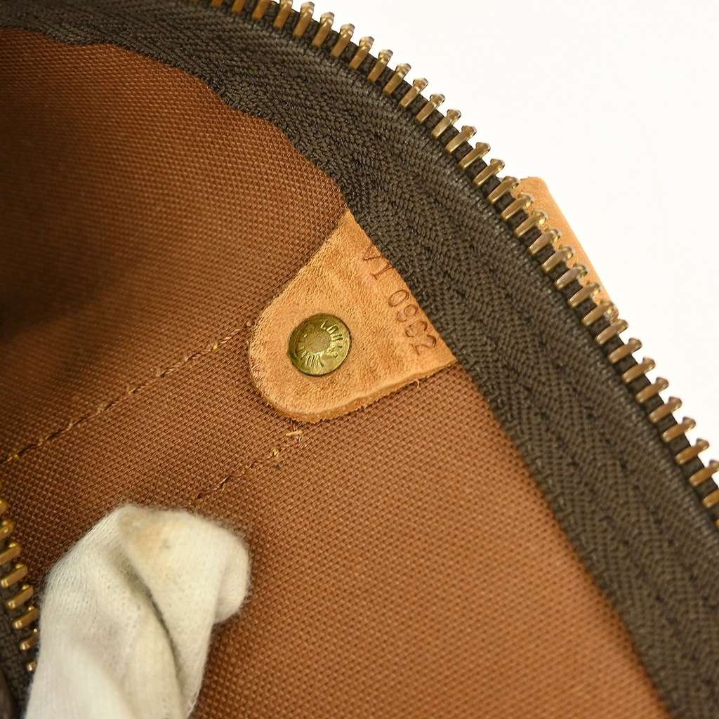 Louis Vuitton Keepall Bag Brown Canvas Good condition - Box View