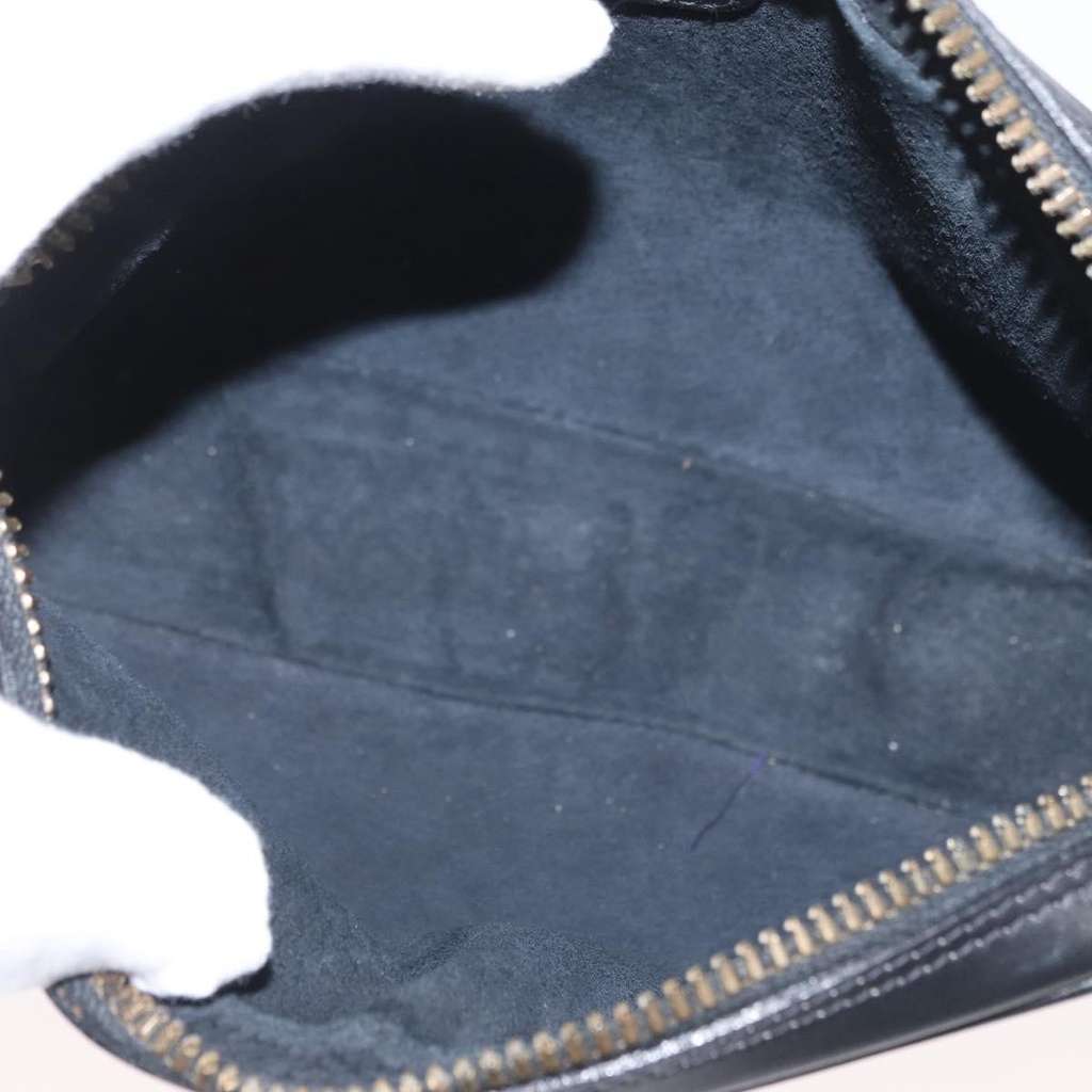 Gucci Vintage clutch Bag Black Leather Good condition - Box View