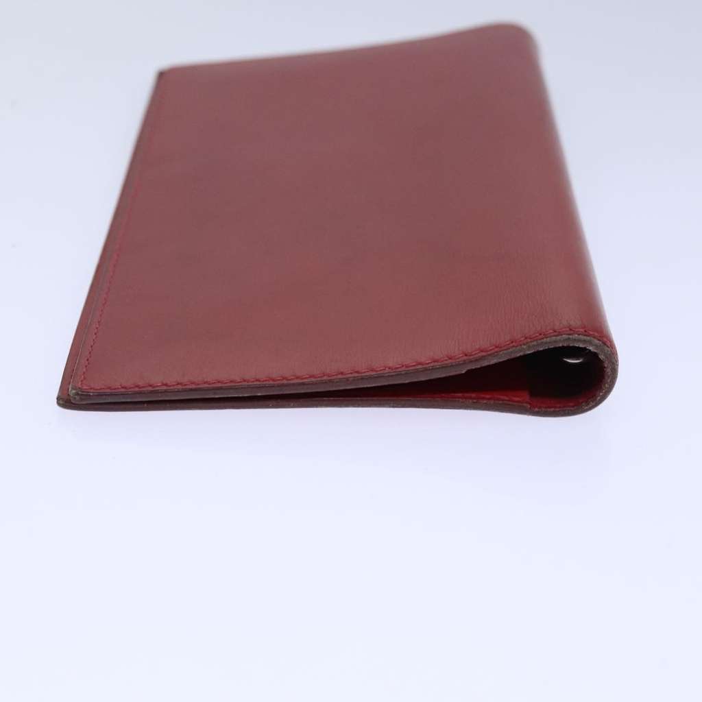 Hermès Agenda A6 Day Planner Housse Red Leather Good condition - Model View