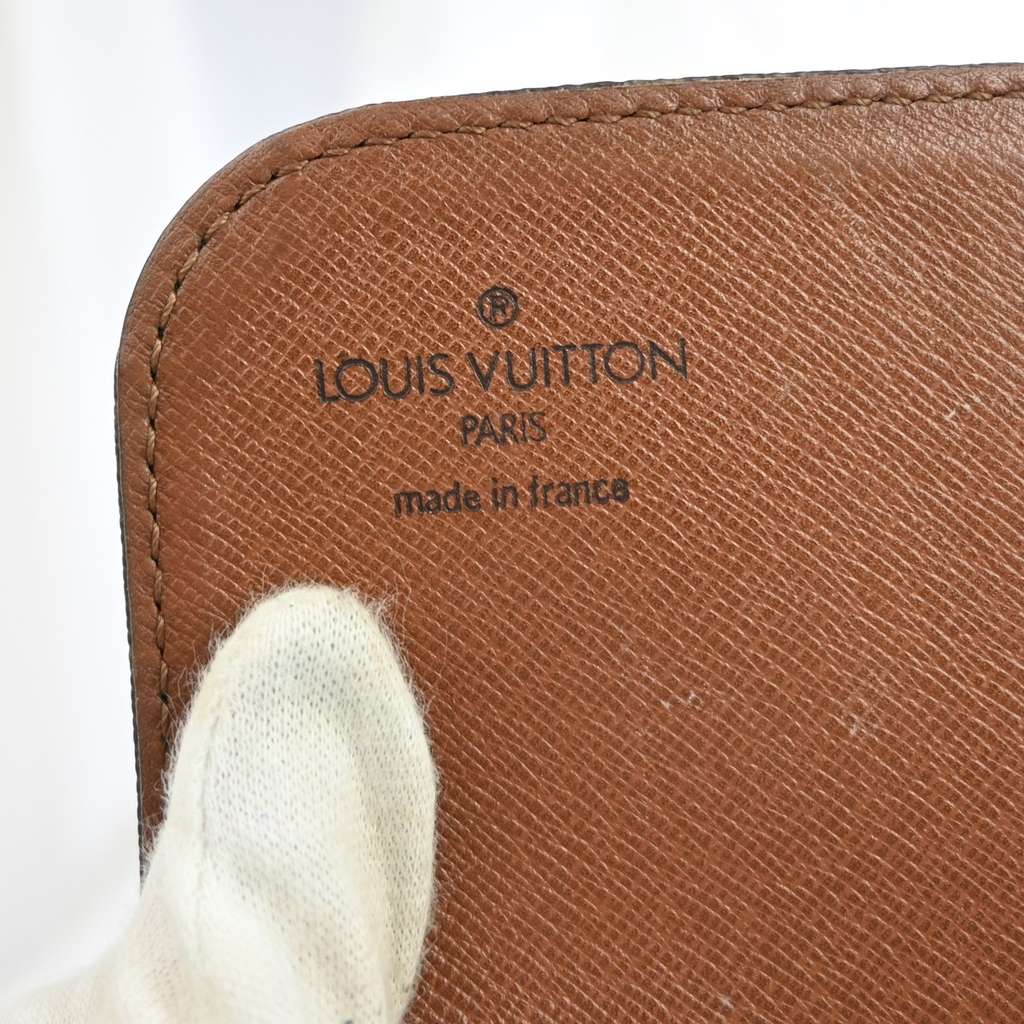 Louis Vuitton Cartouchiere Handbag Brown Canvas Fair condition - Model View