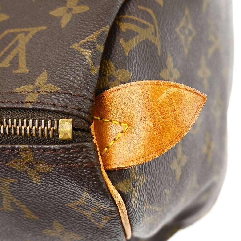 Louis Vuitton Speedy Handbag Brown Canvas Fair condition - Box View