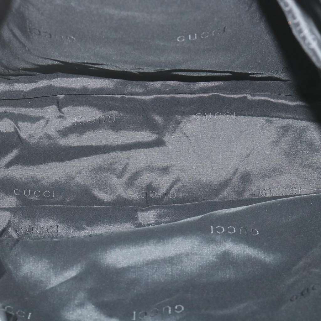 Gucci Vintage Flap Crossbody Bag Black Good condition - Box View