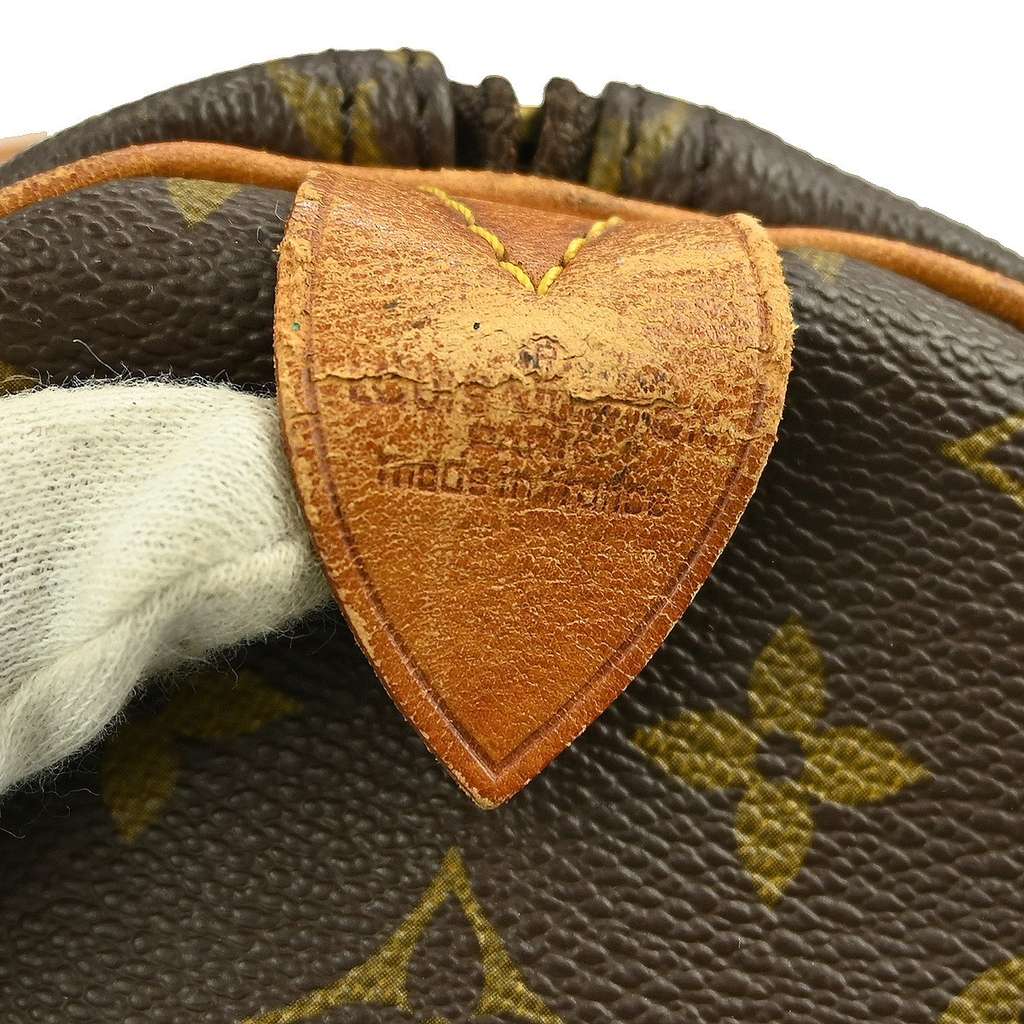 Louis Vuitton Keepall Bag Brown Canvas Fair condition - Box View